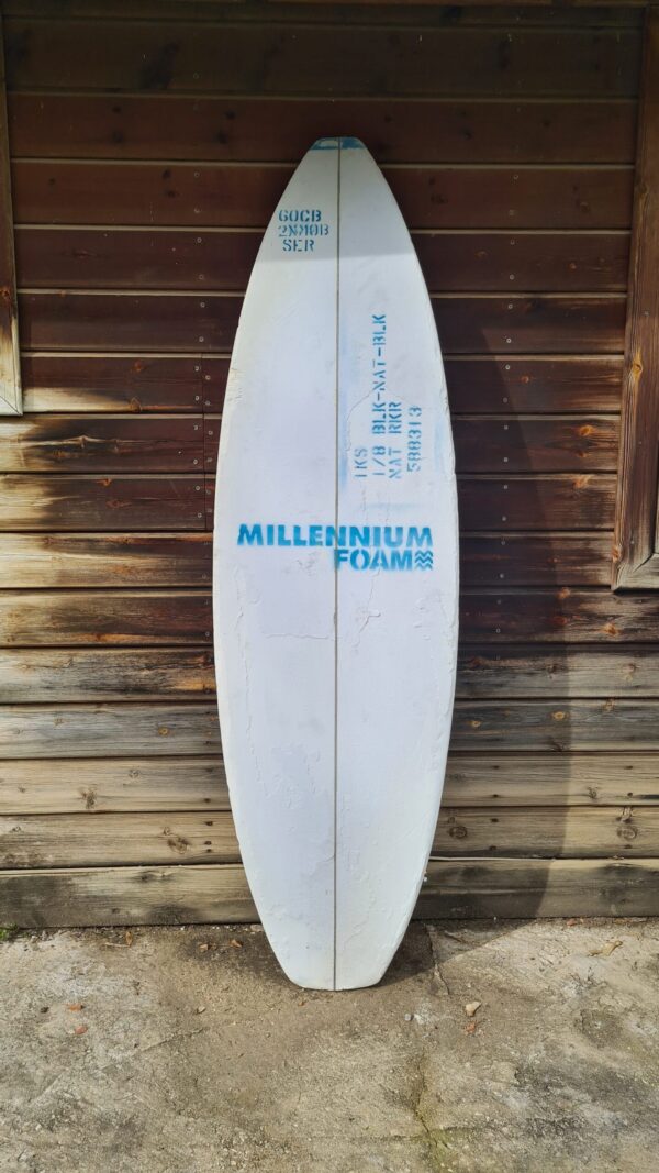 Millennium Foam בלנק שורטבורד- גוש קצף לבניית גלשן PU/EPS